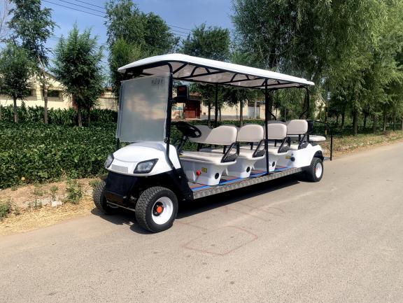Classic Golf Cart, 10-seat · rear-facing